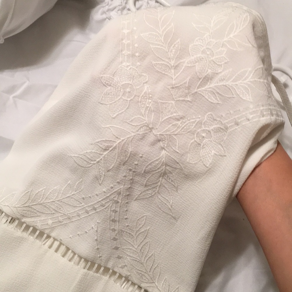 NWOT White skater dress - Picture 6 of 6